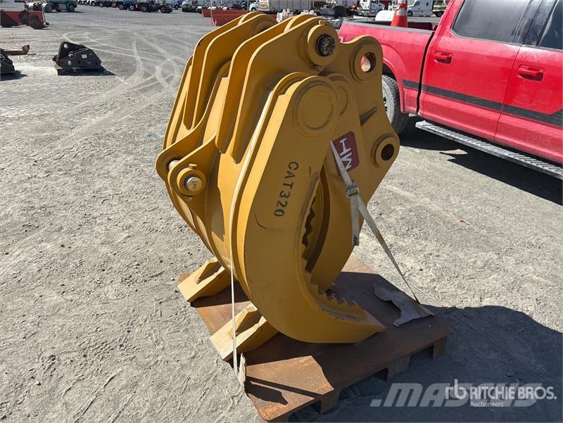 H&W GRAPPLE32040 40 in Manual Excavator Grapple - Fits Gribere