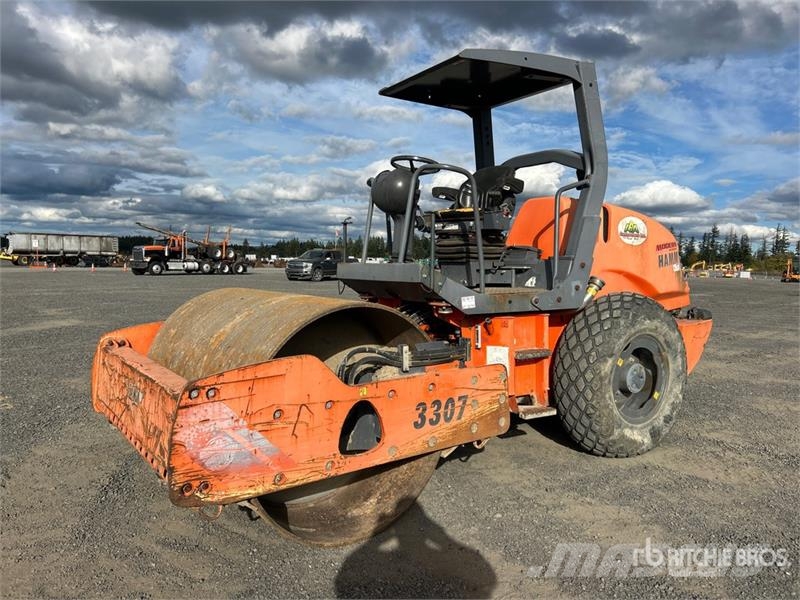 Hamm 3307 Smooth Drum Compactor Valjci sa jednim bubnjem