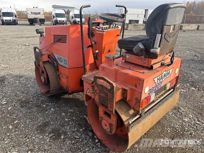 Hamm HD12 Double Drum Roller مداحل ثنائية الاسطوانة