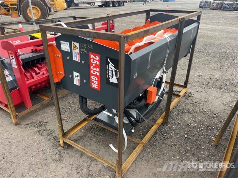 Handy HNSB72 72 in Skid Steer Snowblower (Unused) Sneeuwblazers