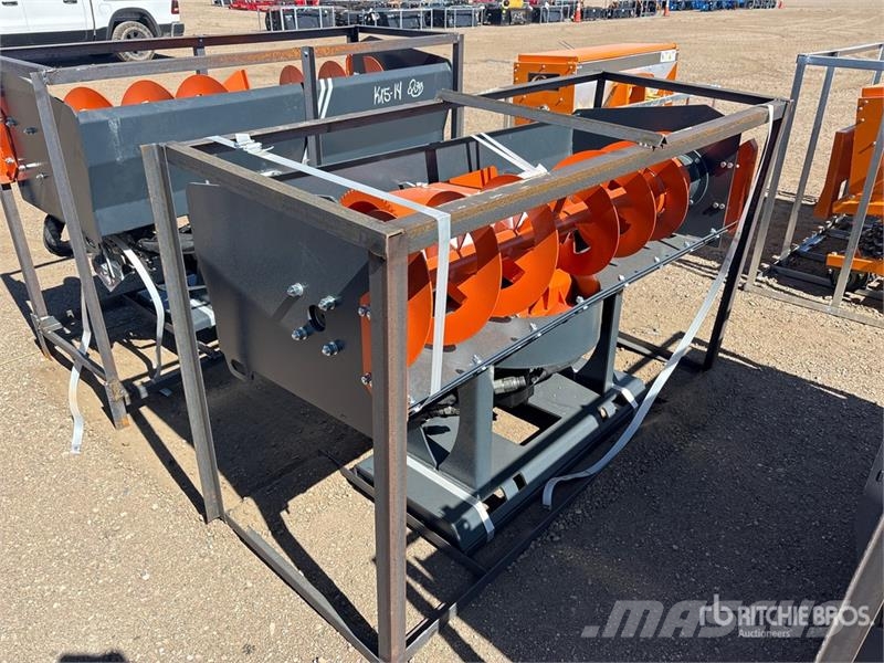 Handy HNSB72 72 in Skid Steer Snowblower (Unused) Lançadores de neve