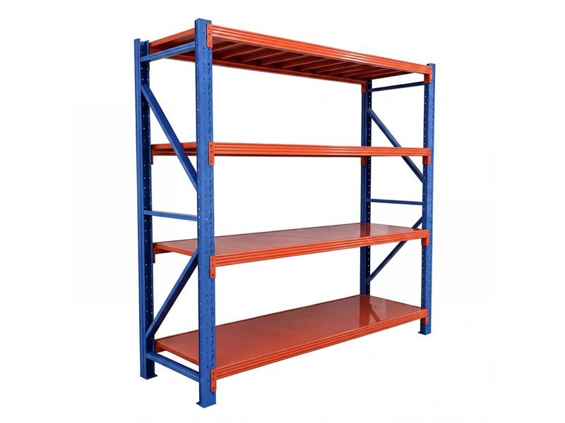 HDMS6 2 ft x 40 ft Heavy Duty Metal Shelving (Unus Other components