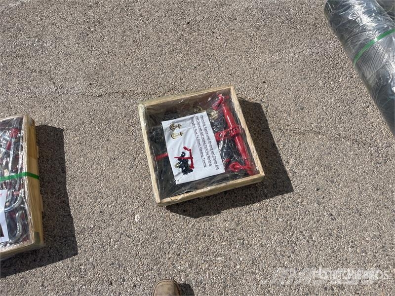 Heavy-Duty Ratchet Load Binders & Chains Set (Unus Outros componentes