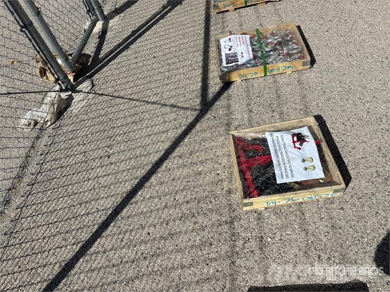  Heavy-Duty Ratchet Load Binders & Chains Set (Unus Outros componentes