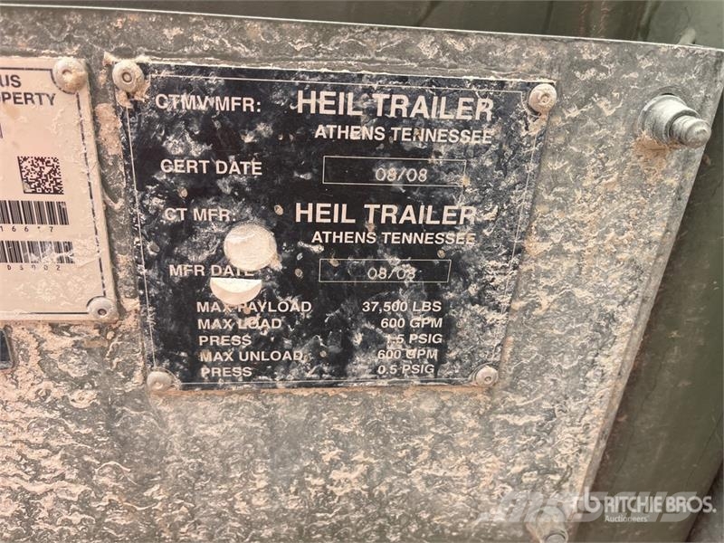 Heil MK970 5000 gal T/A Tanker Trailer Prikolice za cisterne