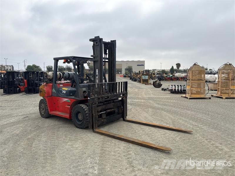 Heli CPYD70-KUG 14665 lb Pneumatic Tire Forklift Övriga motviktstruckar