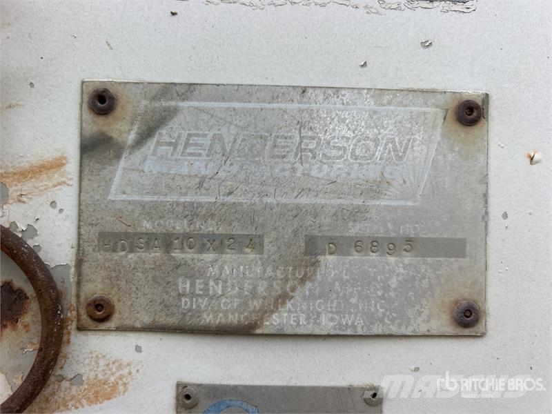 Henderson Manufacturing HDSA10X24 Truck Dump Body Billenő teherautók