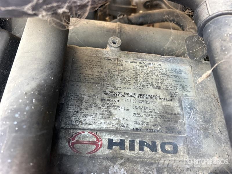 Hino 185 Camiones caja cerrada