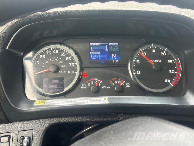 Hino 268 탑차 트럭