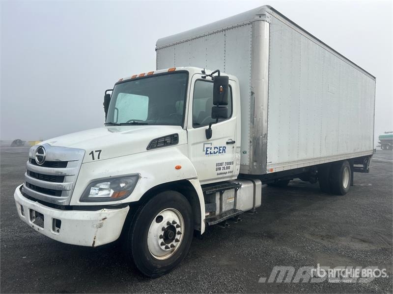Hino 268 탑차 트럭