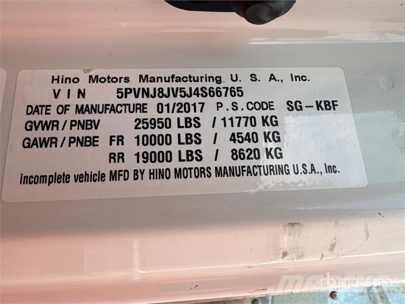 Hino 268 Φορτηγά Ψυγεία