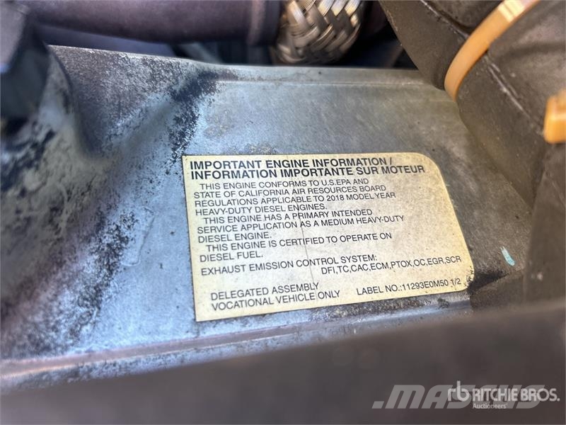 Hino 268 탑차 트럭