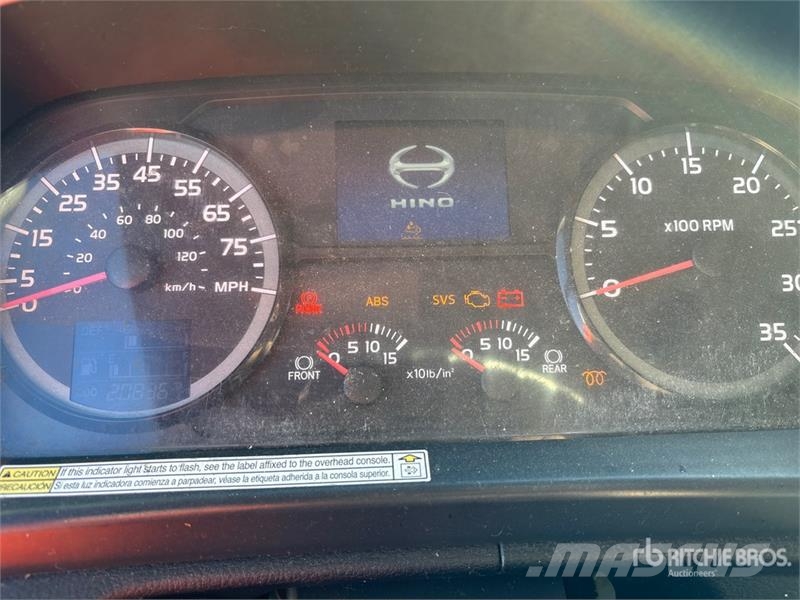 Hino 268A 4x2 Van Truck Camiones caja cerrada