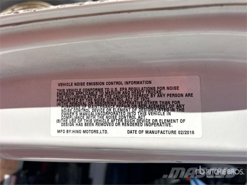 Hino 338 Kravas automašīnas - refrižeratori