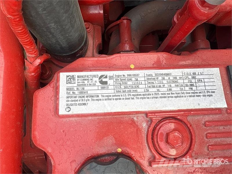 Hino L6 4x2 Van Truck Sanduk kamioni