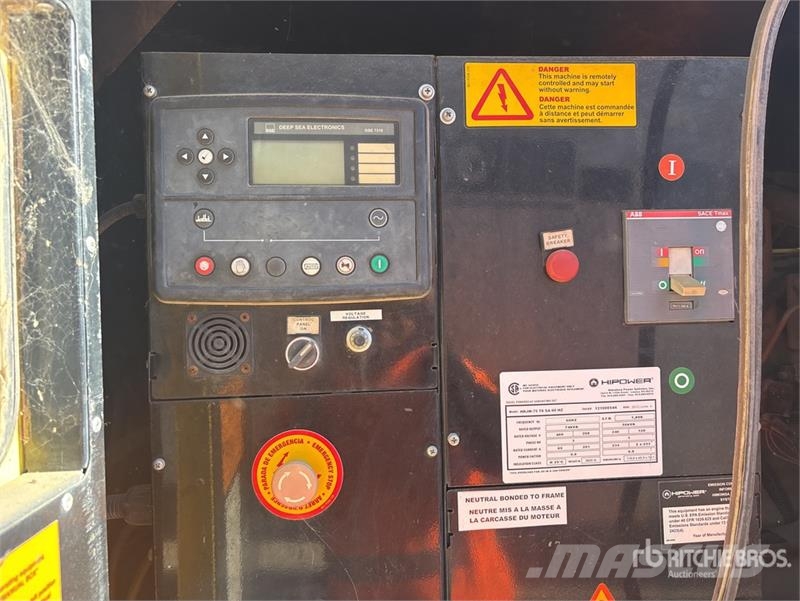 Hipower HRJW-75 74 kVA Mobile Generator Set Dieselgeneratorer