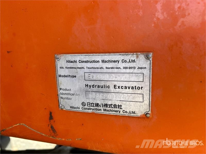 Hitachi EX450LC-5 Crawler excavators