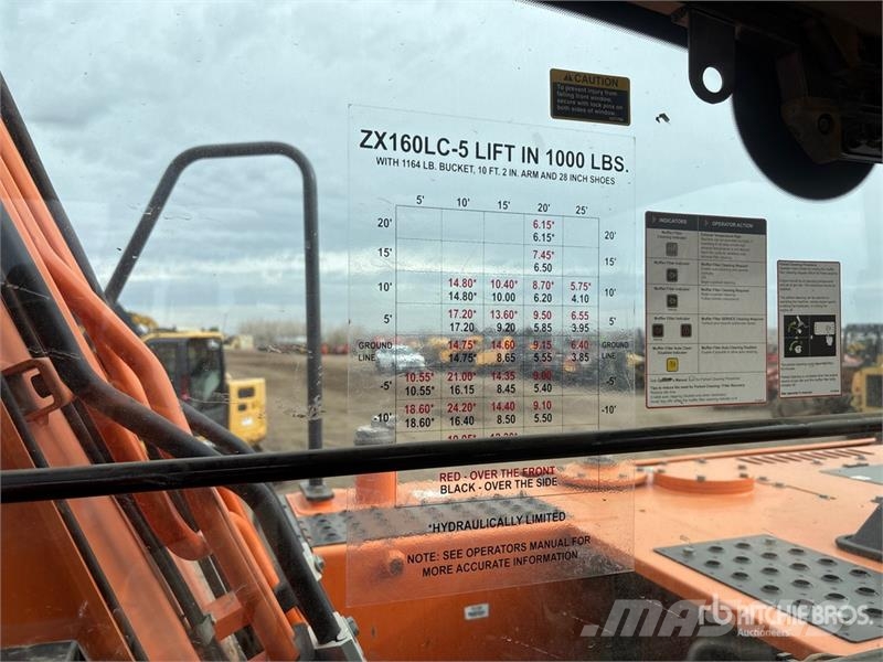 Hitachi ZX160LC-5N Tracked Excavator (Inoperable) Bageri gusjeničari