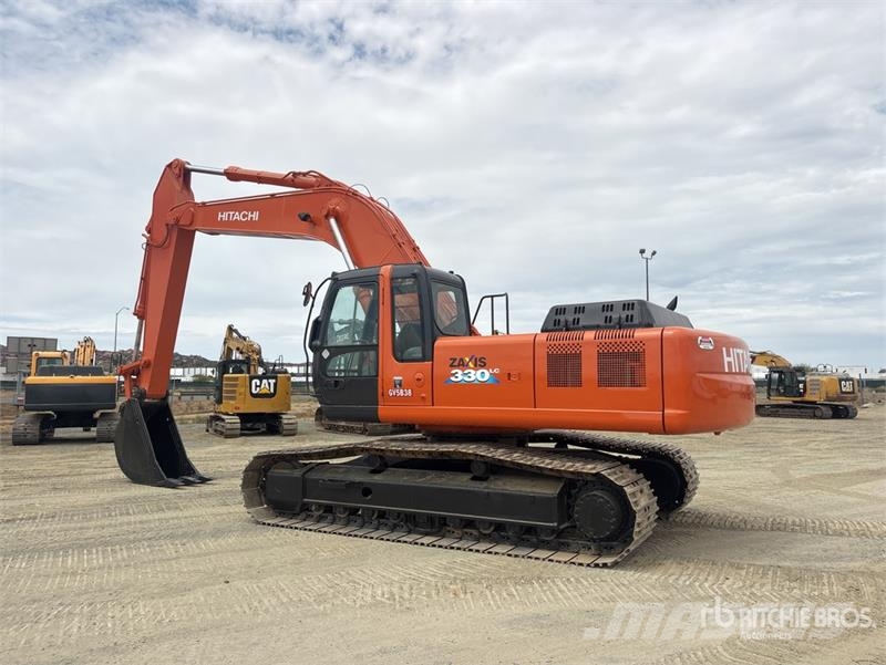 Purchase Hitachi ZX330LC crawler excavators, Bid & Buy on Auction