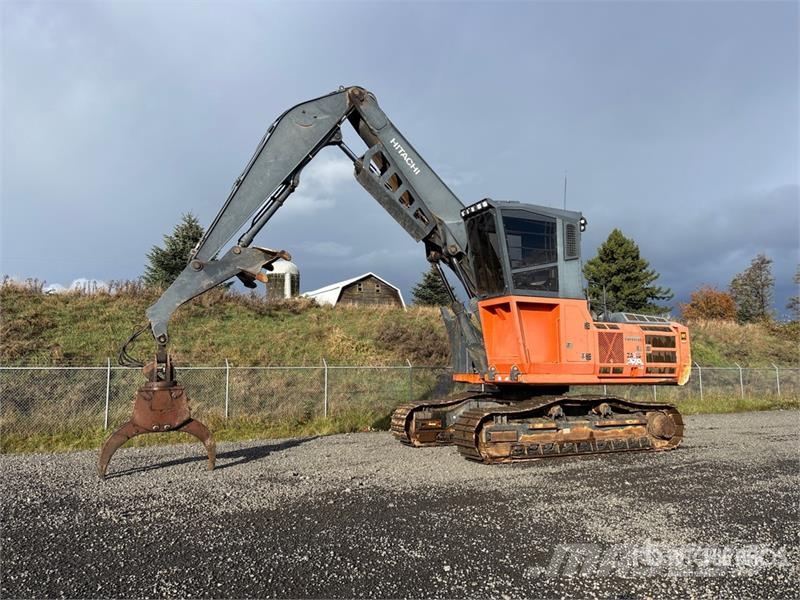 Hitachi ZX370F-LL-6N Heel Boom Log Loader Gelenkausleger Lader