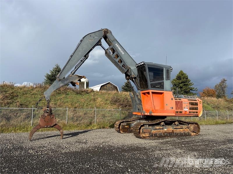 Hitachi ZX370F-LL-6N Heel Boom Log Loader Gelenkausleger Lader