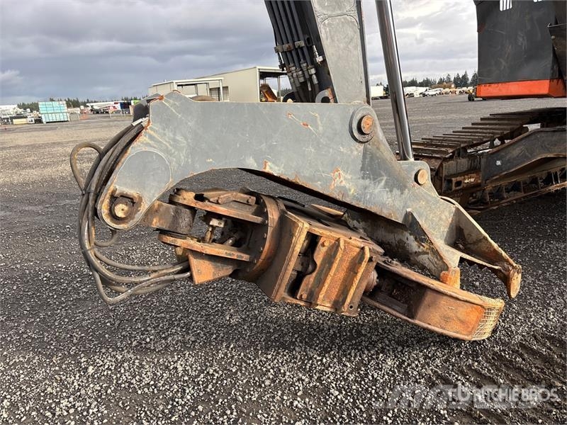 Hitachi ZX370F-LL-6N Heel Boom Log Loader Gelenkausleger Lader