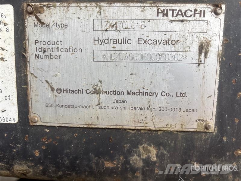Hitachi ZX470LC-6 Tracked Excavator Crawler excavators