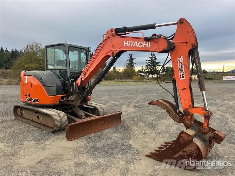 Hitachi ZX60USB-5N Tracked Excavator Gravemaskiner på larvebånd