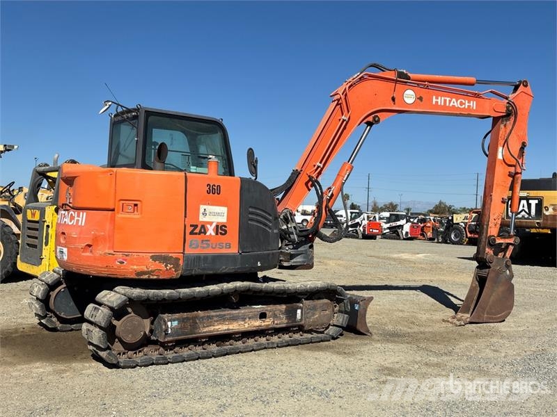 Hitachi ZX85USB-5N Tracked Excavator Верижен екскаватор