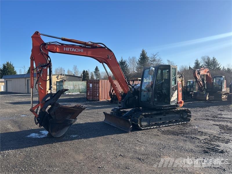 Hitachi ZX85USB-5N Tracked Excavator Gravemaskiner på larvebånd