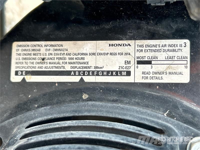 Honda EG6500CL 6.5 kW Generator Set Dieselgeneraattorit