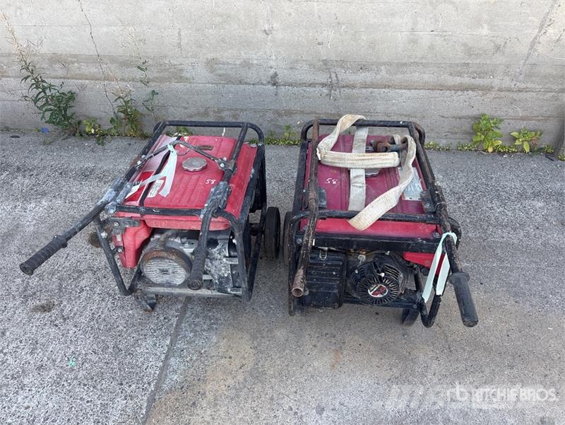 Honda of (2) Honda EB5000 Generator Set Diesel Generatoren
