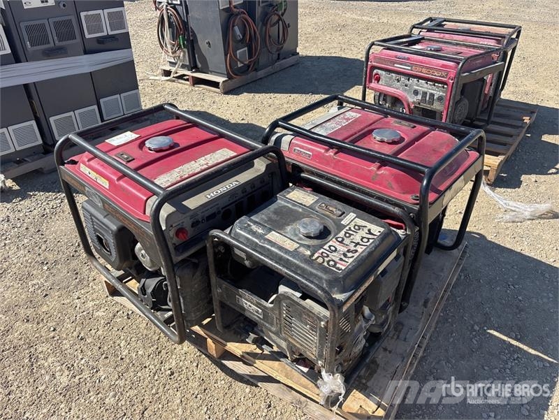 Honda of (3) Honda Generator Set مولدات ديزل