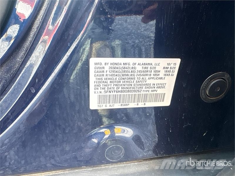 Honda Pilot Henkilöautot