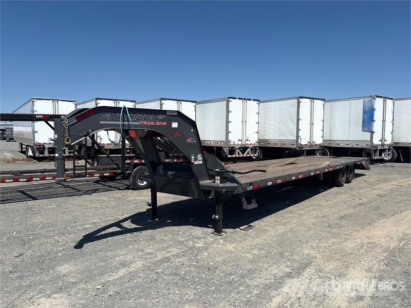Horizon 31 ft T/A Gooseneck Equipment Trailer 차량 운반용 트레일러