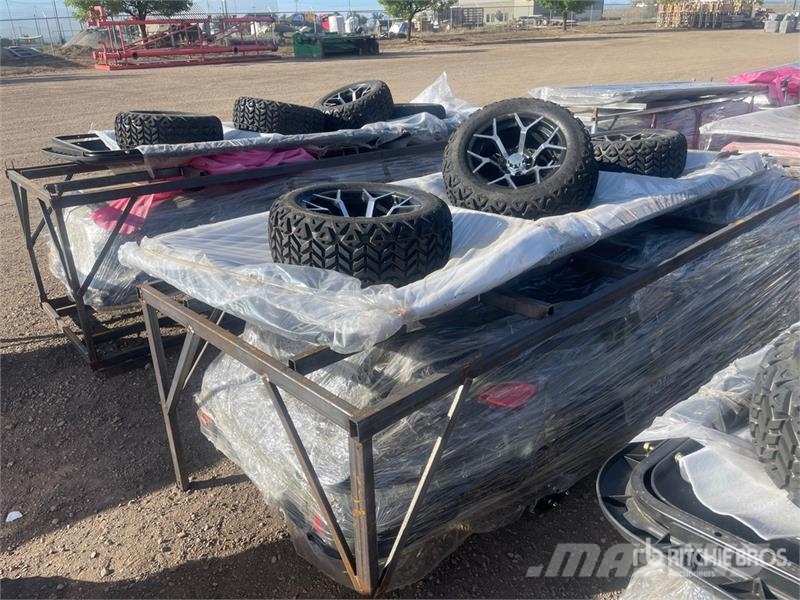  HQ100 Electric Gray Six-Seater Golf Cart (Unused) عربات الجولف