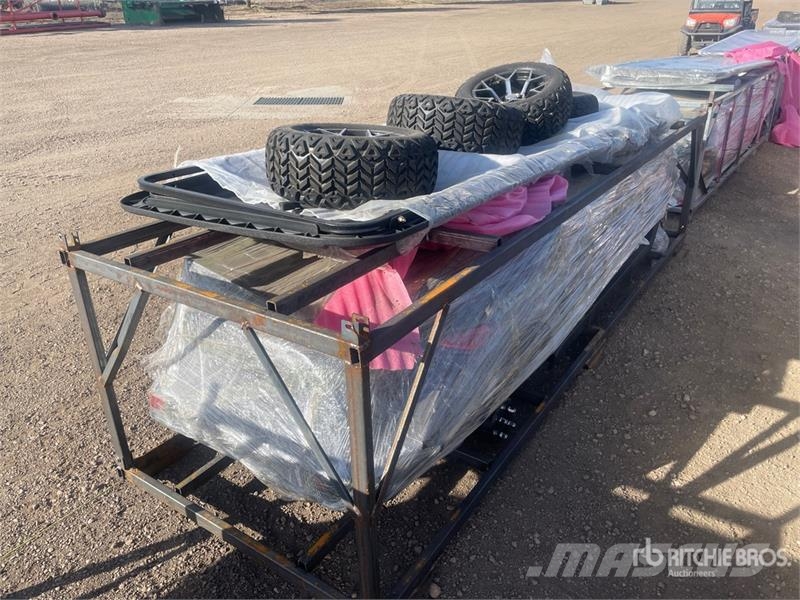 HQ100 Electric Gray Six-Seater Golf Cart (Unused) عربات الجولف