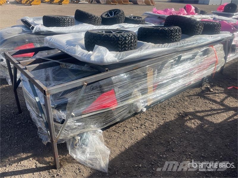  HQ100 Electric Red Six-Seater Golf Cart (Unused) عربات الجولف
