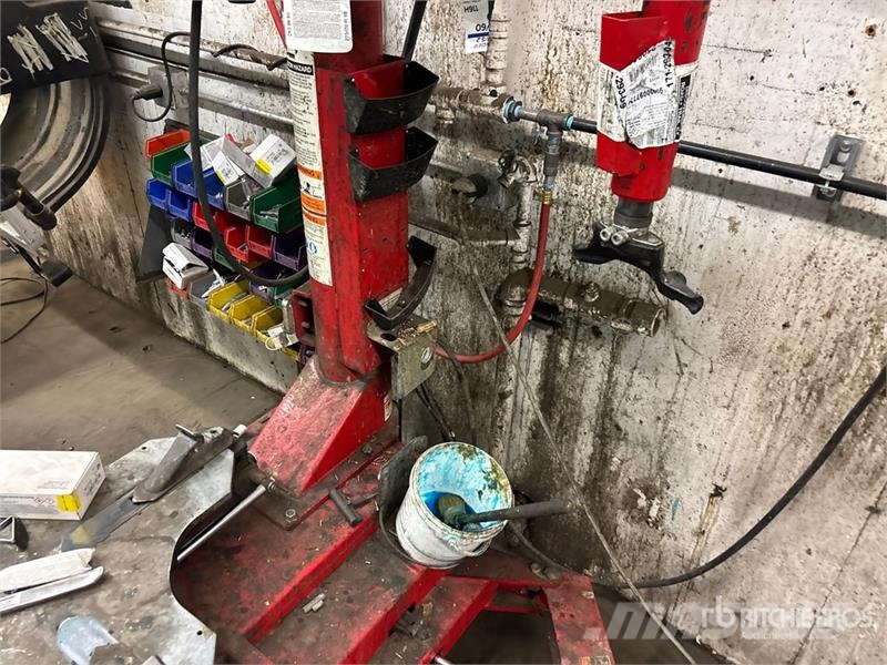 Hunter of (3) Hunter Pneumatic Tire Change Machine Otros componentes