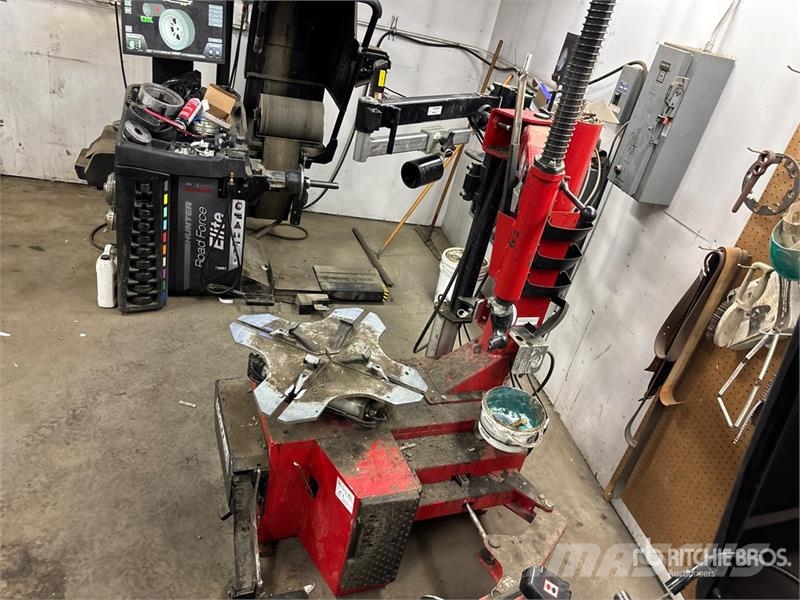 Hunter of (3) Hunter Pneumatic Tire Change Machine Otros componentes
