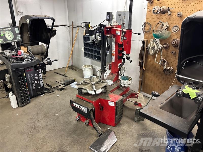Hunter of (3) Hunter Pneumatic Tire Change Machine Otros componentes