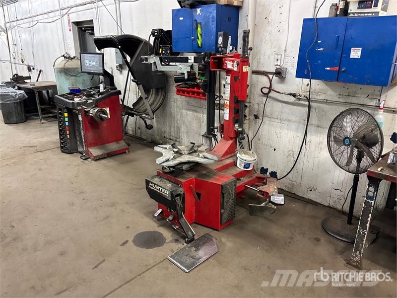 Hunter of (3) Hunter Pneumatic Tire Change Machine Otros componentes