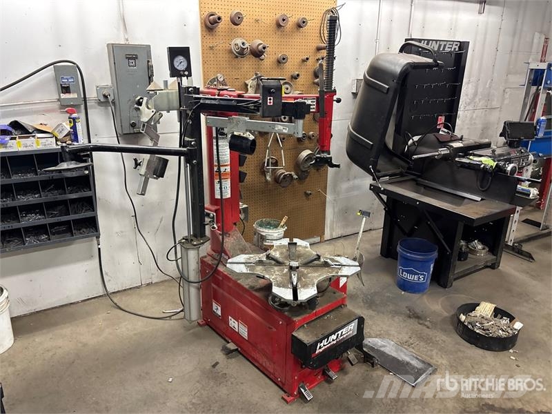 Hunter of (3) Hunter Pneumatic Tire Change Machine Otros componentes