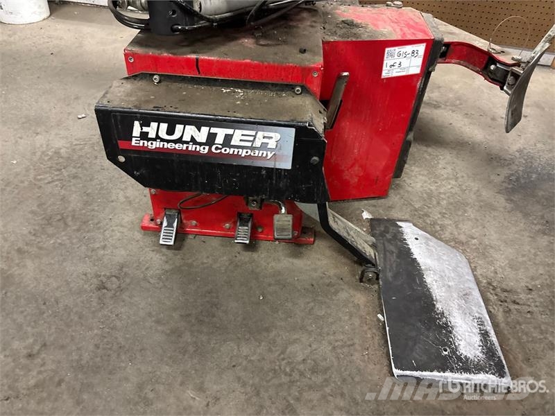 Hunter of (3) Hunter Pneumatic Tire Change Machine Otros componentes