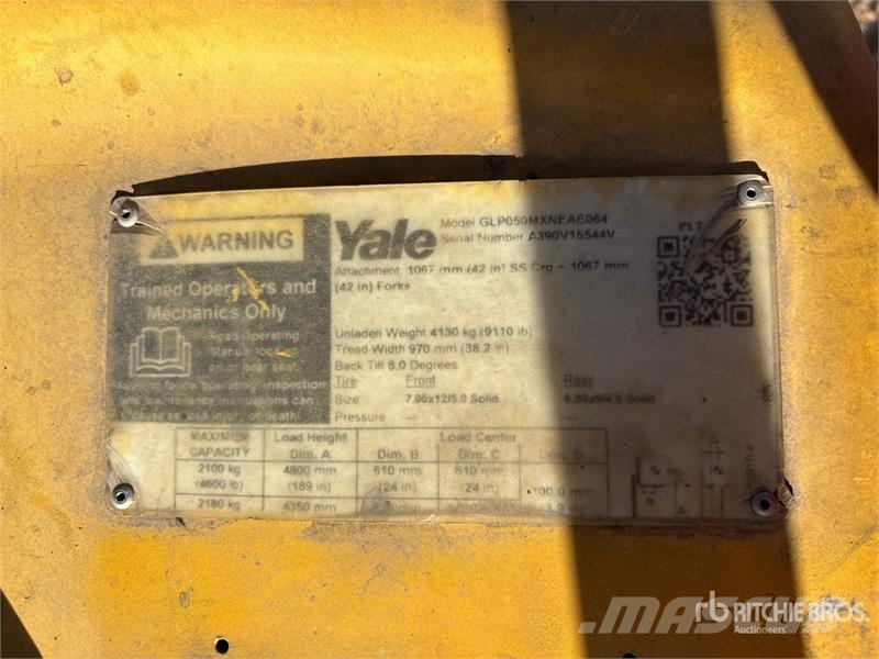 Hyster GLP050 4600 lb Cushion Tire Forklift Інше