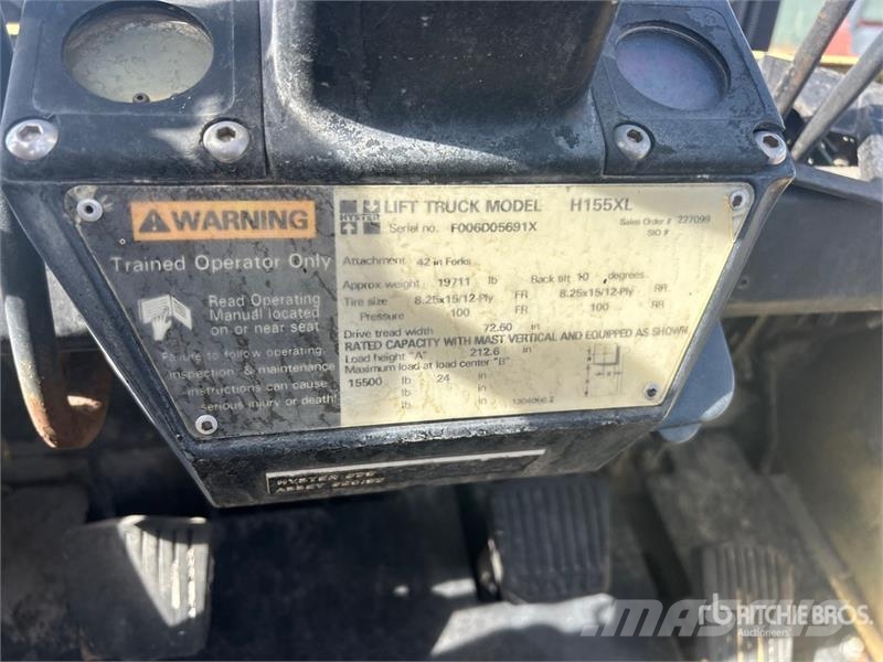 Hyster H155XL 15500 lb Forklift Інше