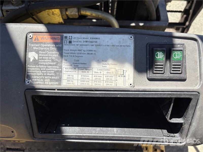 Hyster S30XMH2 1500 lb Cushion Tire Forklift Viličarji - drugo