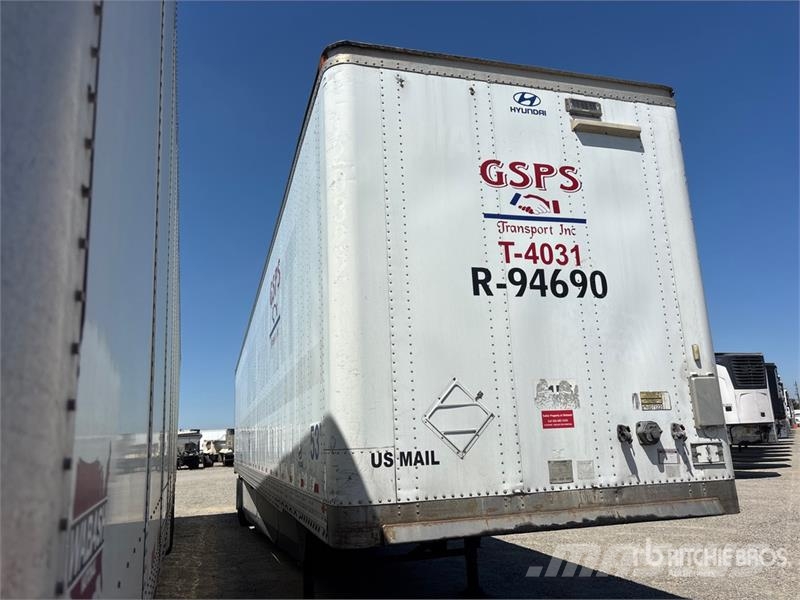 Hyundai 53 ft T/A Van Trailer Prikolice zabojniki