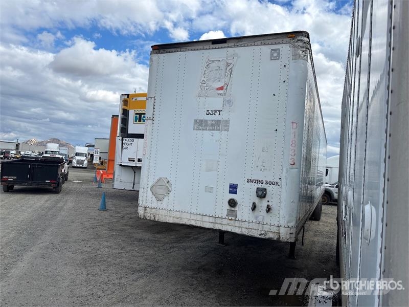 Hyundai 53 ft x 102 in T/A Van Trailer Прицепы-фургоны