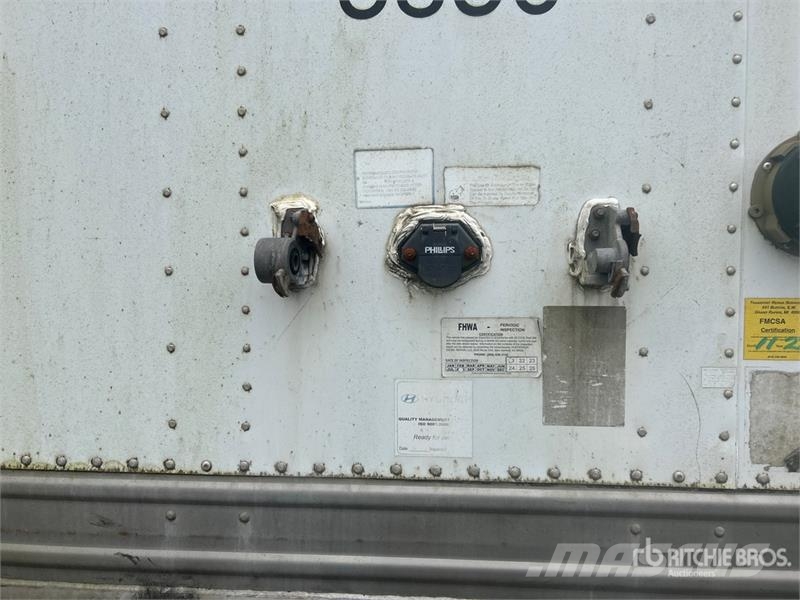 Hyundai 53 ft x 102 in T/A Van Trailer Gesloten opbouw trailers